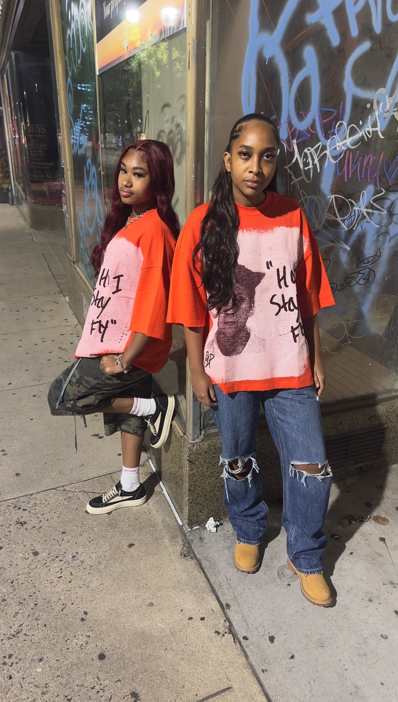 HO I STAY FLY TEE - RED