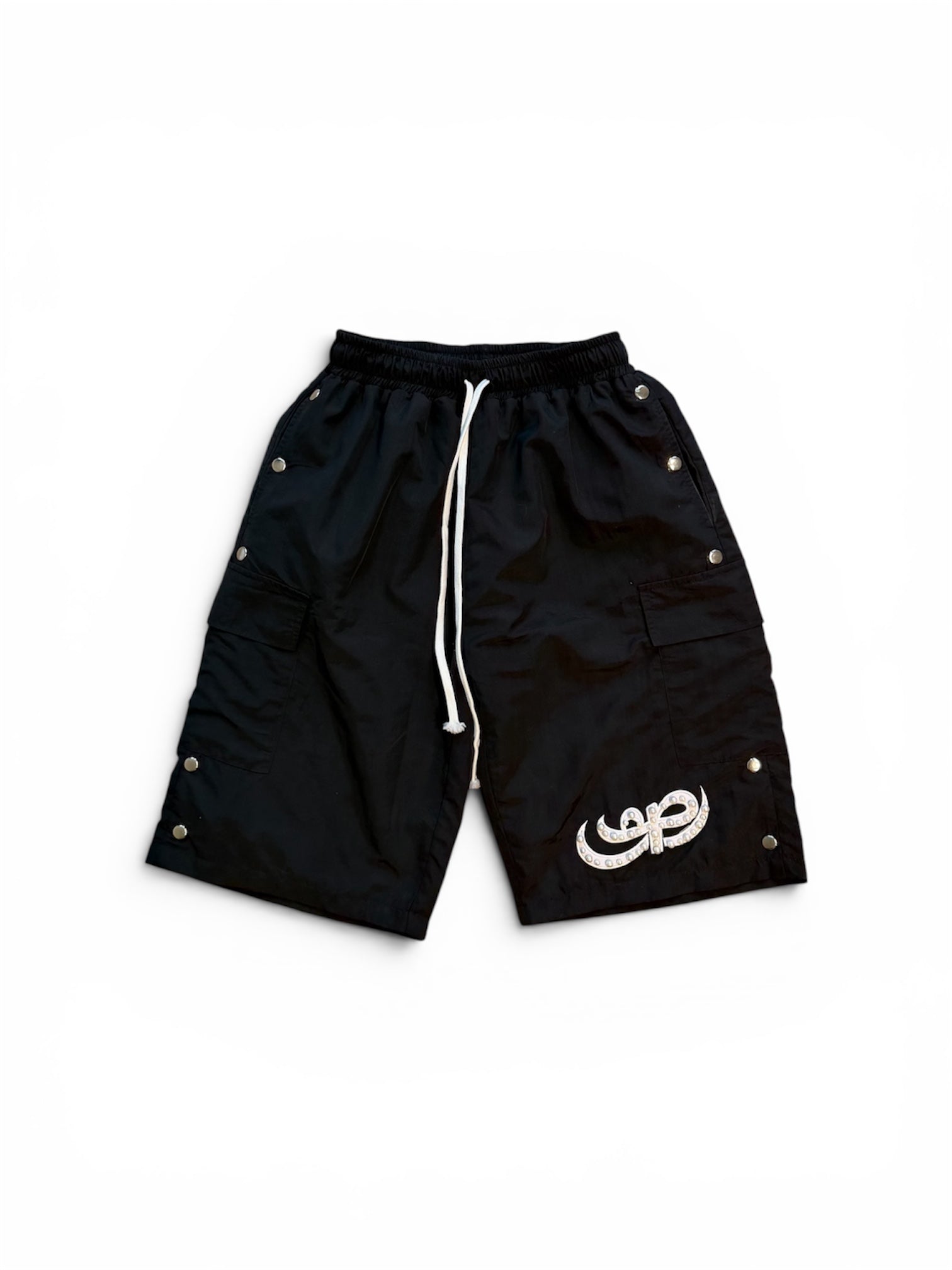 “Love Galore” Black Shorts