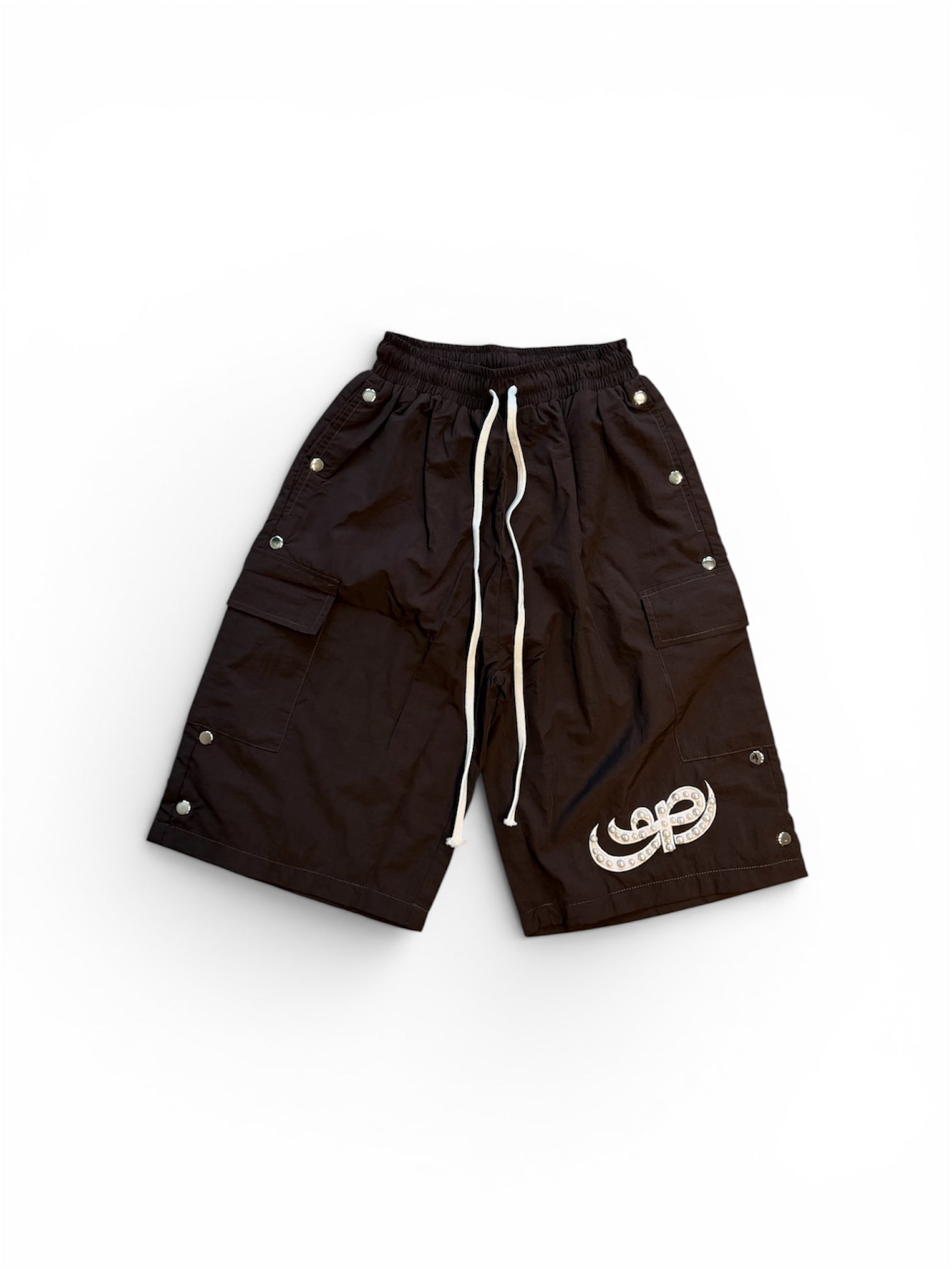 “Love Galore” Brown Shorts