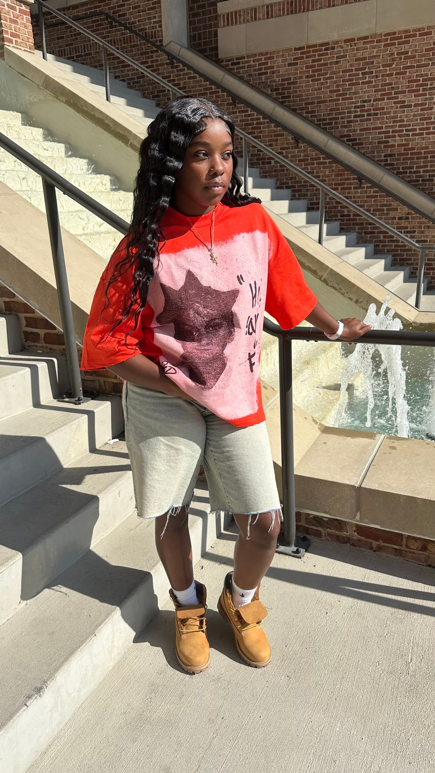 HO I STAY FLY TEE - RED