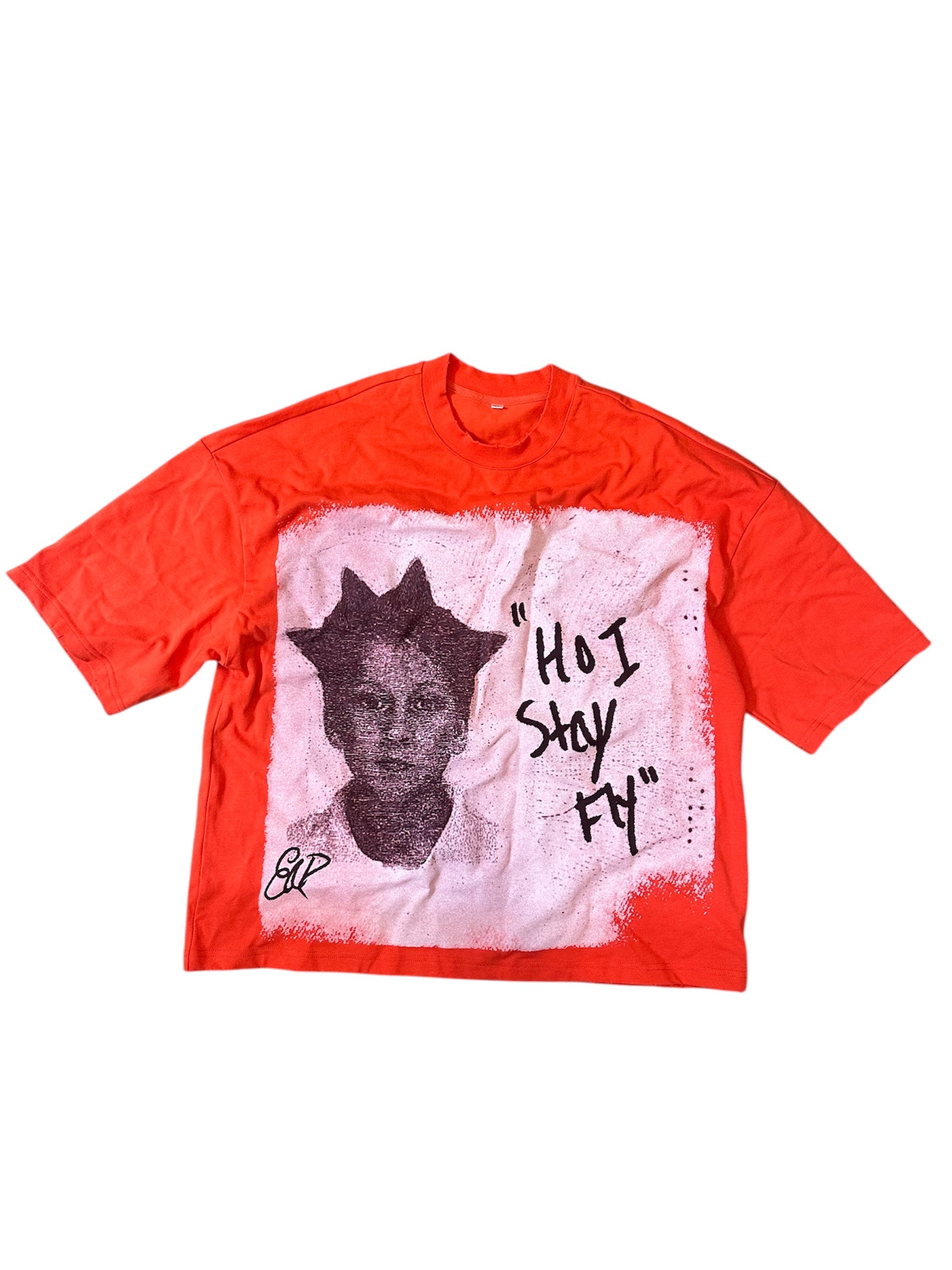 HO I STAY FLY TEE - RED