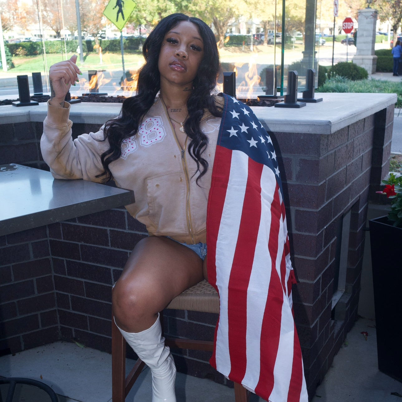 “88 VARISTY MOCHA” ZIP